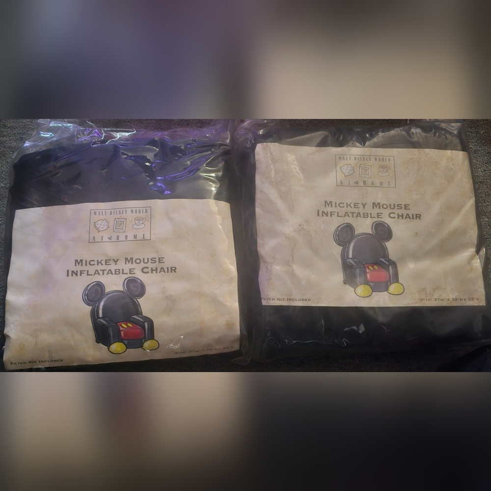 Walt Disney World at home Mickey Mouse Inflatable Chair
